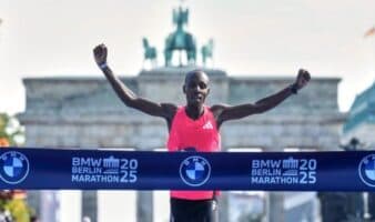 Sabastian Sawe gana el Maratón de Berlín, pero no logra batir el récord mundial