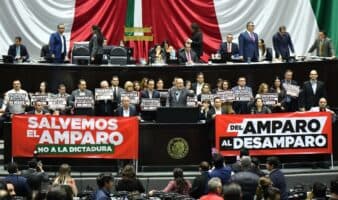 Morena batea mociones suspensivas y aprueba en lo general reforma Ley de Amparo