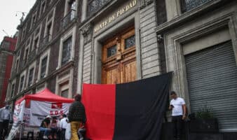 Estalla huelga en el Nacional Monte de Piedad; acusan violaciones al convenio de 2024