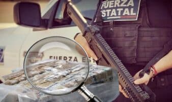 Suspenden e investigan a policías por robo de 180 kilos de cocaína en Baja California