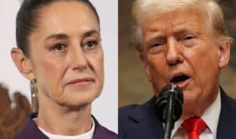 Trump: Carteles 'gobiernan México', pero Sheinbaum 'es muy valiente'