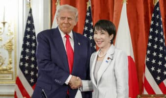 Trump recibe respaldo de la primera ministra japonesa; según la Casa Blanca lo nominará al Nobel de la Paz