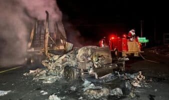 Amanece Zacatecas con bloqueos, incendio de vehículos y enfrentamientos