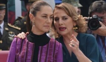 Beatriz Gutiérrez Müller se solidariza con Sheinbaum tras ser víctima de acoso