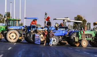 Campesinos y transportistas advierten a la FIFA que habrá protestas durante el Mundial