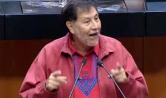 Fernández Noroña ataca a Grecia Quiroz… Senadoras lo cuestionan