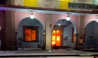 Ayuntamiento de Apatzingán condena actos de violencia en Palacio Municipal