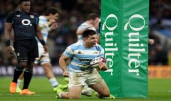 Rugby: Roza Argentina épica remontada ante Inglaterra en Twickenham | Video