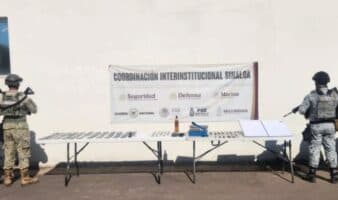 Decomisan whisky, droga, armas y hasta antenas de internet Starlink en penal de Sinaloa