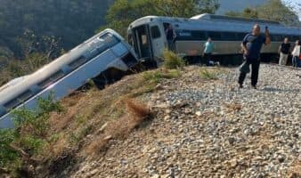 FGR investiga descarrilamiento de Tren Interoceánico; ya son 20 heridos
