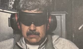 Trump publica primera foto de Maduro tras su captura