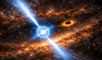 Un posible púlsar cerca del corazón de la Vía Láctea intriga a los astrónomos