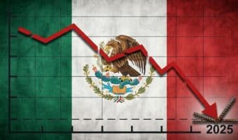 La inversión fija bruta de México cayó un 6.7% en 2025: INEGI