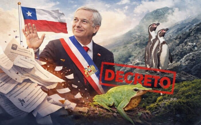 Kast desmantela 43 normas ambientales y reingresa decreto para rana de Darwin