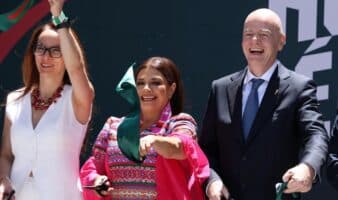 Infantino: 'Estar en México es algo especial, aquí se inventó el futbol'