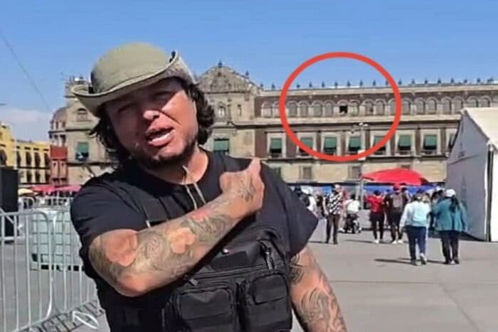 Maestro que difundió video de mujer en Palacio Nacional responde a acusación de IA