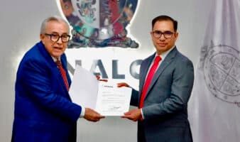 Rocha Moya nombra al general Sinuhé Téllez como secretario de Seguridad a propuesta de Trevilla