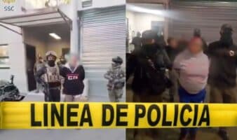 Aseguran más de 2 mil dosis de droga y dos armas en operativo contra grupo delictivo en la Cuauhtémoc