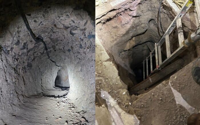 Hallan narcotúnel de 'Los Salazar' en la frontera de Nogales, Sonora con Arizona