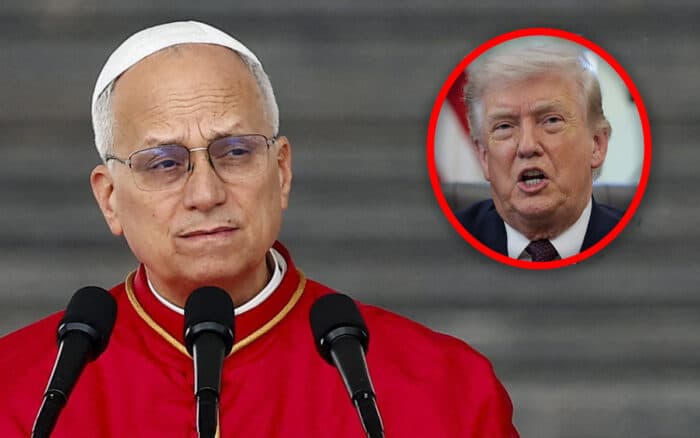 Papa León: 'No es de mi interés' debatir con Trump