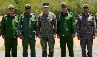 Altos mandos militares de Cuba y EE. UU. se reúnen en Guantánamo