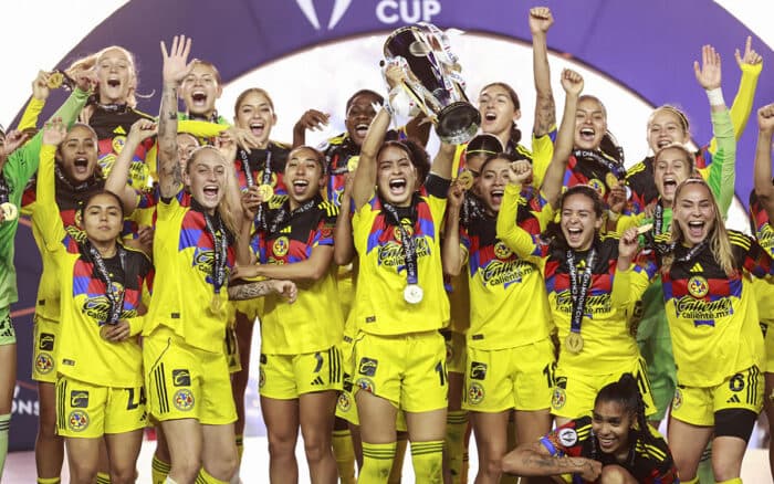 América vence 5-3 al Washington Spirit y conquista la Copa de Campeonas de Concacaf W