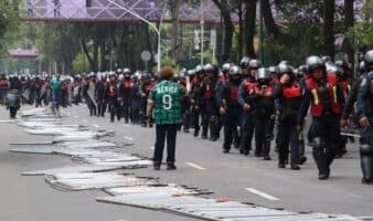 Harfuch reconoce actuación de policías capitalinos durante la inauguración del Mundial 2026 en CDMX