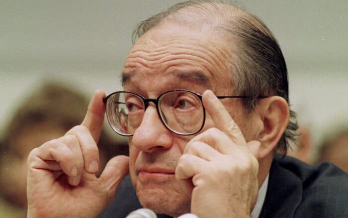 Muere el expresidente de la Reserva Federal Alan Greenspan a los cien años