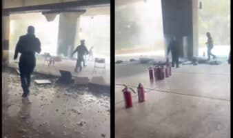 Video | Así quedaron las oficinas de la SEP tras destrozos de la CNTE