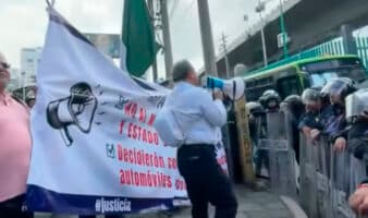 Jueces y magistrados en retiro denuncian encapsulamiento en protesta; exigen pagos pendientes
