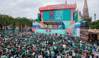 Mundial 2026 | Lluvia no frena llegada de aficionados al Fan Fest de Guadalajara