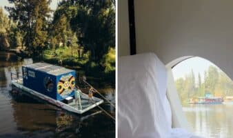 Trajinera con hospedaje estilo Airbnb no tiene permisos y podría afectar ecosistemas de Xochimilco: Sedema