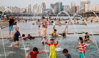 El calor extremo dispara récords en Corea del Sur
