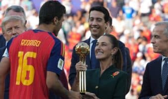 Sheinbaum felicita a España por conquistar el Mundial y a México por ser la 'mejor sede'