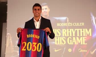 El FC Barcelona hace oficial el fichaje de Rodri hasta 2030