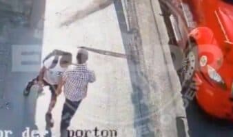 Adulto mayor que murió atropellado fue empujado, revela video