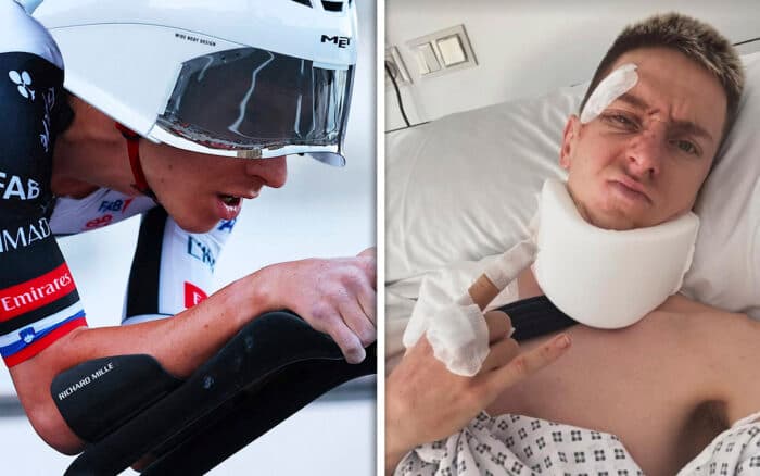 Pogacar será operado en Barcelona tras sufrir conmoción cerebral y fracturas en la Vuelta