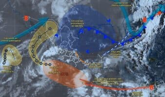 'Polo' vuelve a categoría 5; provocará lluvias y oleaje en el Pacífico mexicano