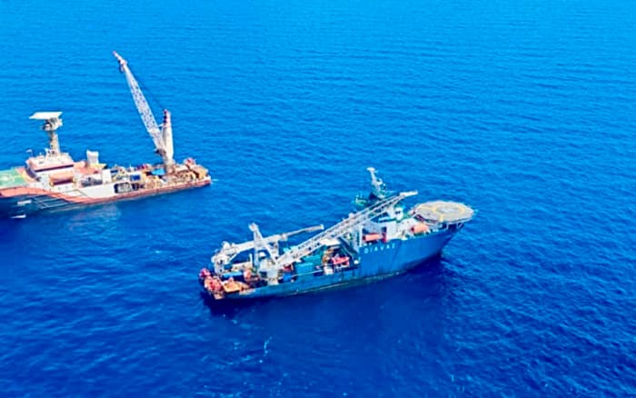 ASEA verifica control de derrame de hidrocarburos en ducto de Pemex en el Golfo de México