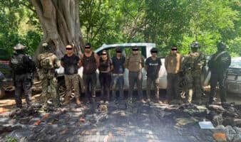 Detienen a nueve presuntos integrantes de la facción de ‘Mayito Flaco’ en Sinaloa