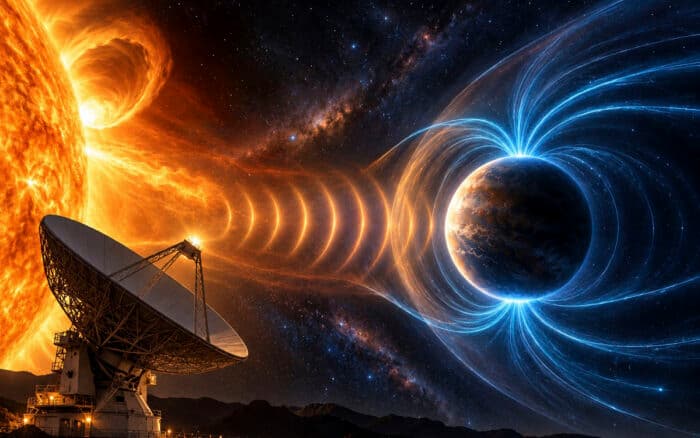 Detectan por primera vez una posible señal de radio procedente de un exoplaneta