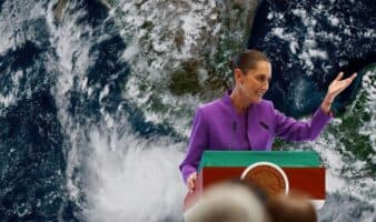 Sheinbaum descarta por ahora impacto directo de huracán Polo en costas mexicanas