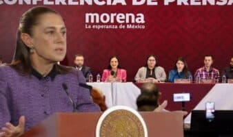 Sheinbaum niega 'dedazo' en encuestas de Morena