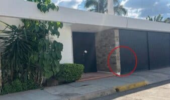 Balean antigua casa de campaña de Rocha Moya en Culiacán