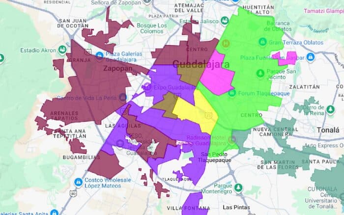 ¿Hay Agua Hoy en Guadalajara? Escribe el nombre de tu colonia para saber qué día te toca recorte