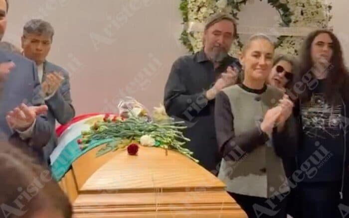 Sheinbaum monta Guardia de honor en velorio a Cuauhtémoc Cárdenas | Video