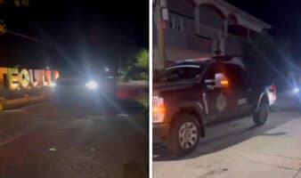 Jornada violenta en Santa María Mixtequilla: atacan palacio municipal y patrulla; incendian moto