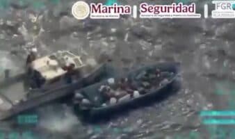 Asegura 1.2 toneladas de cocaína en operativo de la Marina en coordinación con Estados Unidos