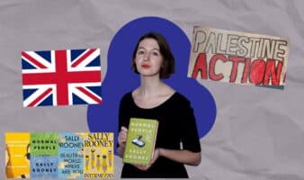 Libros de Sally Rooney censurados en Reino Unido por su apoyo a Palestine Action